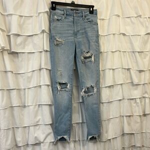 Abercrombie & Fitch Simone High Rose Ankle Jeans